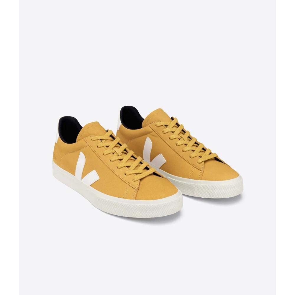 Veja CAMPO NUBUCK Low Tops Sneakers Dame Oransje | NO 598DFM